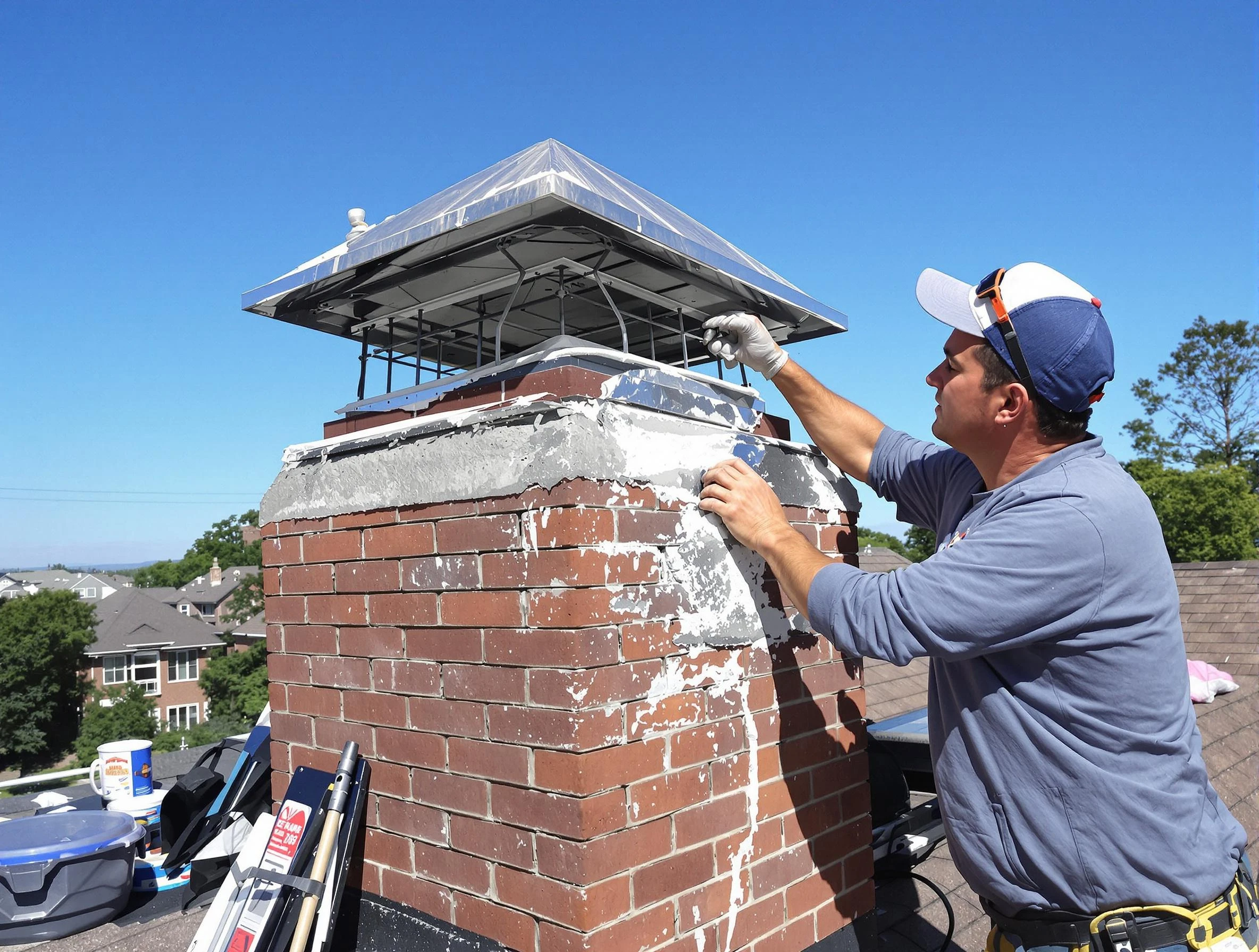 Chimney Crown Services service in Dunwoody, GA