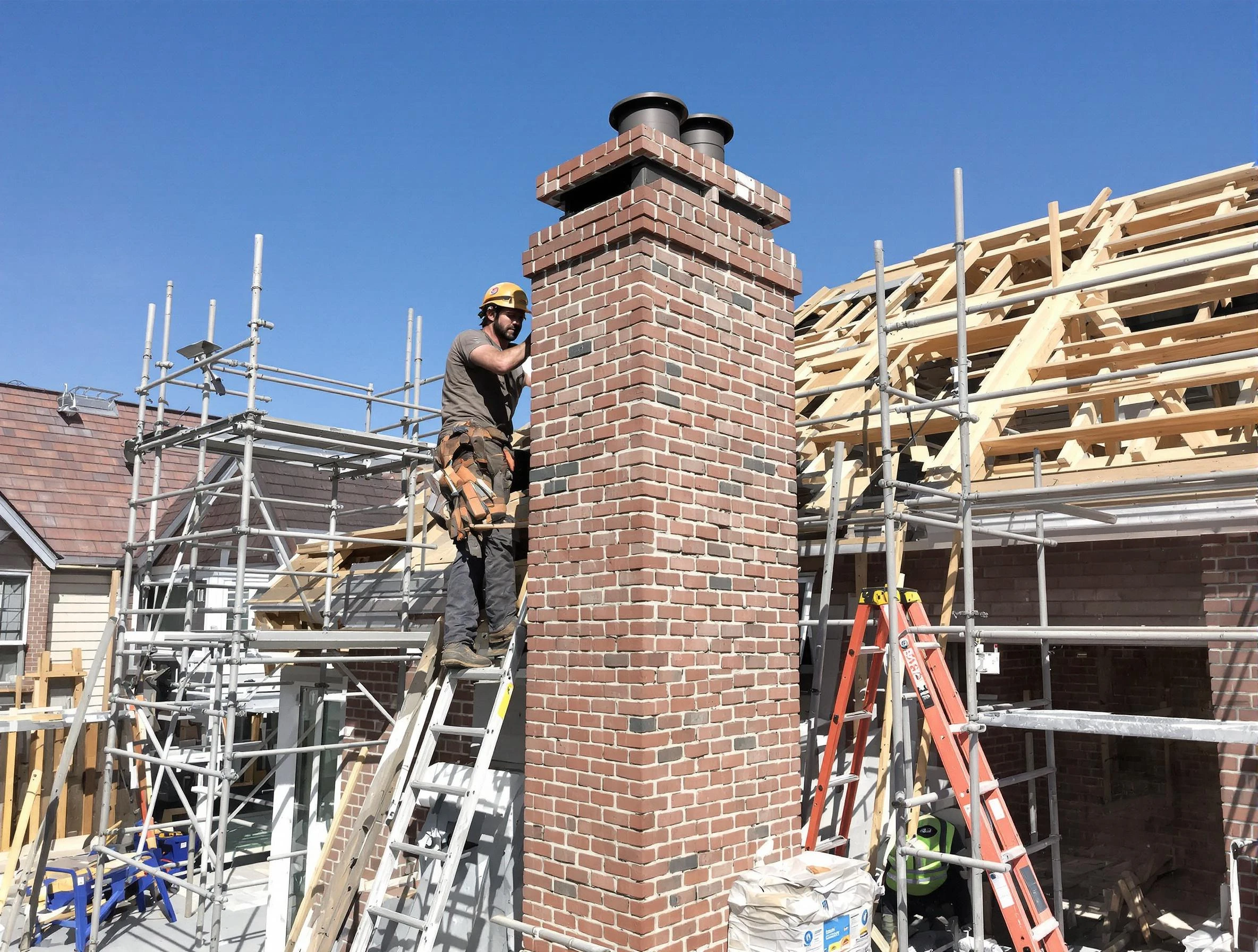 New chimney installation completed by Dunwoody Chimney Sweep in Dunwoody, GA